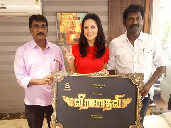 சன்னி லியோன் நடிக்கும்  ‘வீரமாதேவி’