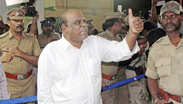 முன்னாள் நீதிபதி கர்ணன் விடுதலை ஆகிறார்