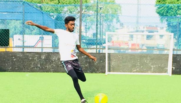 நாட்டுக்காக சாதிக்க காத்திருக்கும் தமிழக கால்பந்து வீரருக்கு உதவுங்கள்