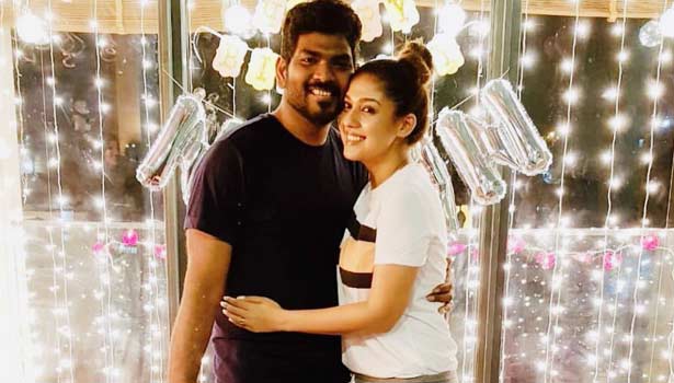 விக்னேஷ் சிவனுடன் பிறந்த நாள் கொண்டாடிய நயன்தாரா