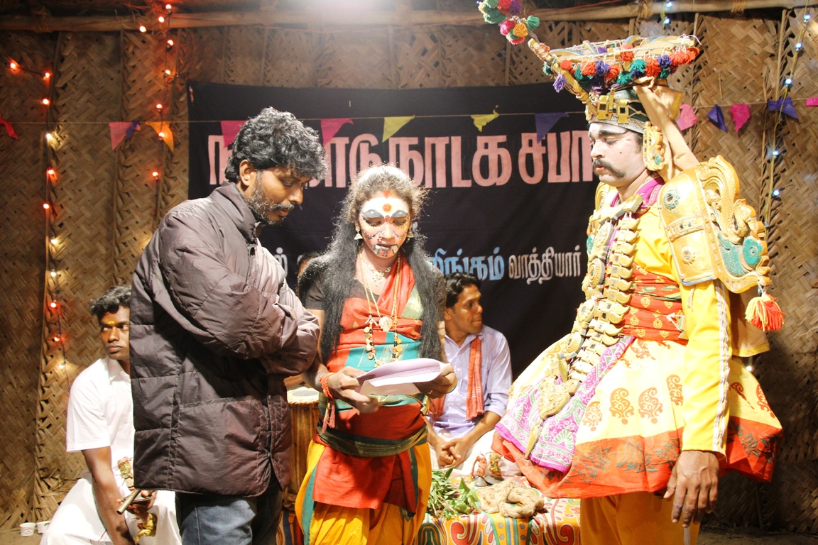 பீச்சாங்கை நடிகரின் தெருக்கூத்து கலையை சொல்லும் புதுப்படம்!