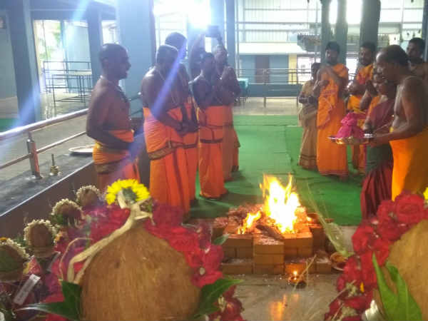 வாலாஜாபேட்டை ஸ்ரீ தன்வந்திரி பீடத்தில் ஏற்றம் தரும் ஏழு ஹோமங்கள்..!