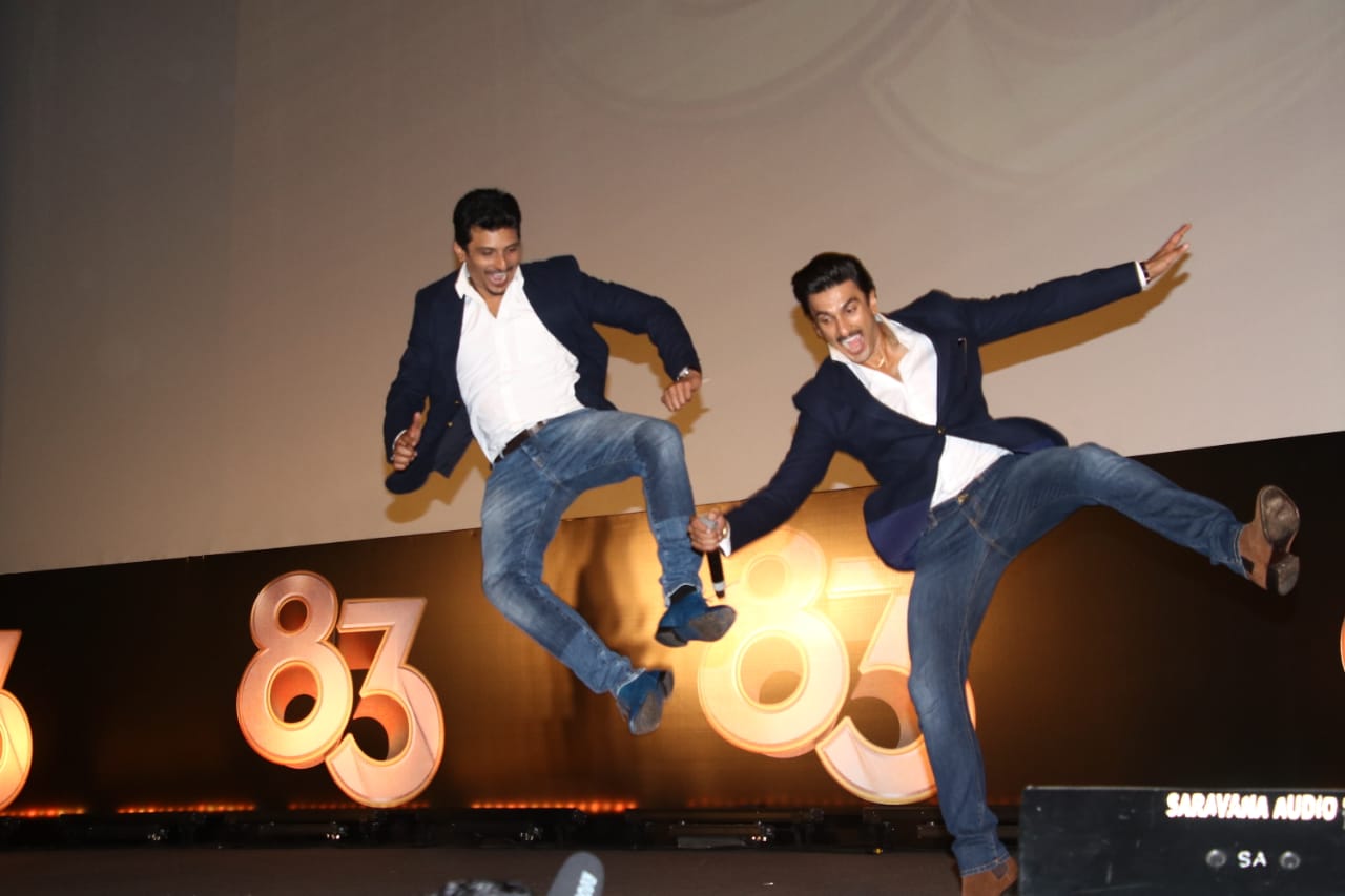 கமல்-கபில்தேவ் முன்னிலையில் “83” திரைப்பட சிறப்பு ஃபர்ஸ்ட் லுக் வெளியீடு!