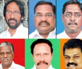 தமிழகத்தில் காலியாகும் மேல்சபை எம்.பி.தேர்தலில் அதிமுக, திமுக சார்பில் போட்டியிட்ட 6 பேரும் வெற்றி!