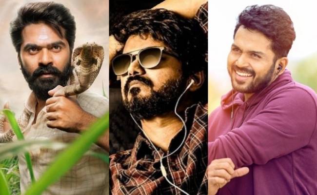 2021 பொங்கல் விருந்து: மாஸ்டர் விஜய்யுடன் மோதும் சுல்தான் கார்த்தி , ‘ஈஸ்வரன்’ சிம்பு!