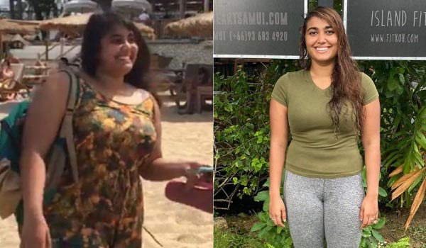 தாய்லாந்தில் உடல் எடையை குறைத்து கேரளாவுக்கு திரும்பிய நடிகர் மகள்!
