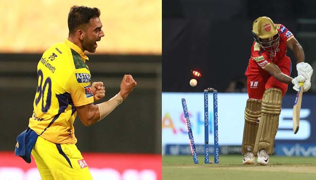 தீபக் சாஹர் அபாரம்: ஷாருக் கான் போராட்டம்- சிஎஸ்கேவுக்கு 107 ரன்கள் வெற்றி இலக்கு!