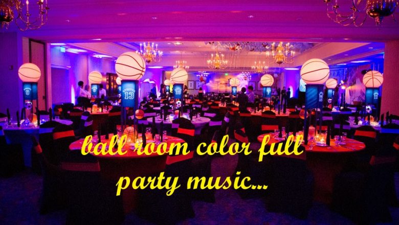 Dance Music Ball Room color full party music video