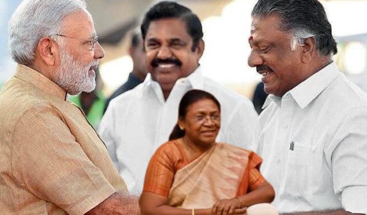 பாஜக கூட்டணி வேட்பாளர் முர்மு சென்னை வந்தால் பிளவுபட்ட அதிமுகவில் யாரை சந்திப்பார்?