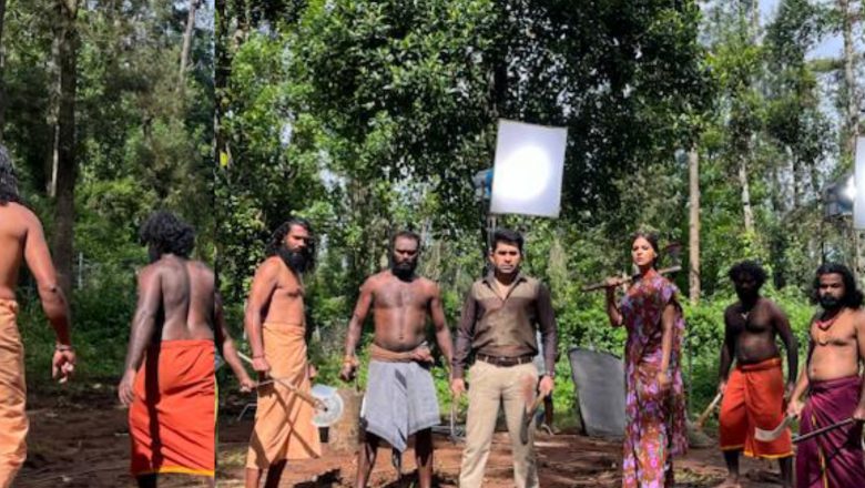 வள்ளி மயில்” திரைப்படத்தின் பிரமாண்ட செட்டில்  க்ளைமாக்ஸ் சண்டைக்காட்சி!