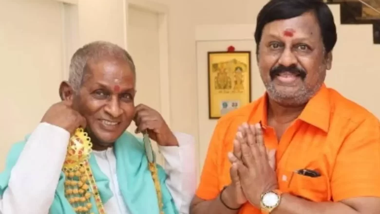 இளையராஜாவை நேரில் சந்தித்து ஆசி பெற்ற ராமராஜன்!