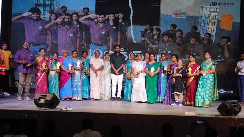 வித்தியாசமாக நடைபெற்ற ‘மறக்குமா நெஞ்சம்’ இசை வெளியீட்டு விழா!