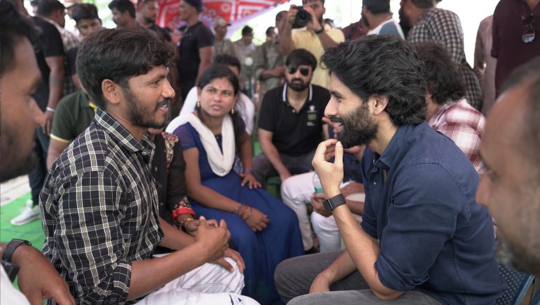 ‘NC 23’ படத்திற்காக மீனவர்களை சந்தித்த நாக சைதன்யா!