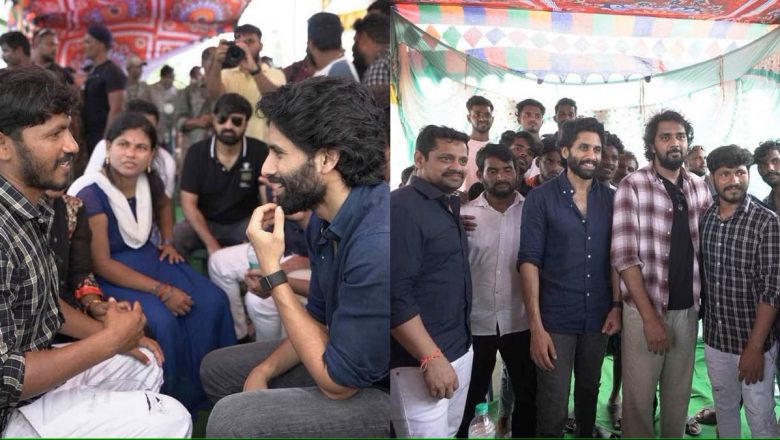 ‘NC 23’ படத்திற்காக மீனவர்களை சந்தித்த நடிகர் நாக சைதன்யா- இயக்குநர் சந்து மொண்டேட்டி- தயாரிப்பாளர் பன்னி வாஸ்!