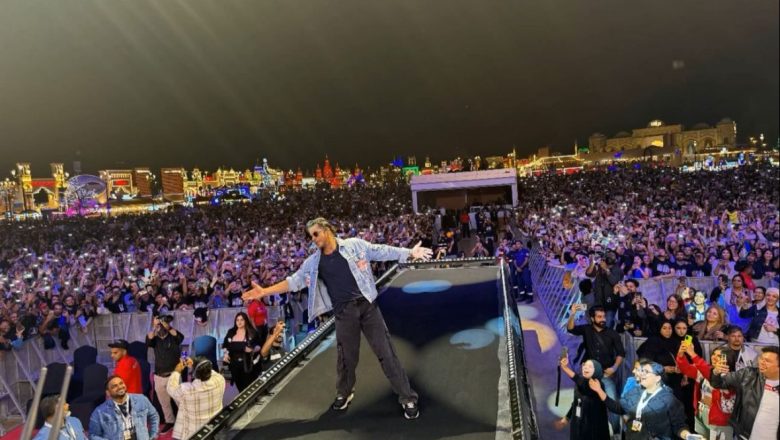 துபாயில் உள்ள குளோபல் வில்லேஜில் ‘டங்கி’ படத்திற்கான விளம்பரப்படுத்தும் நிகழ்வு!