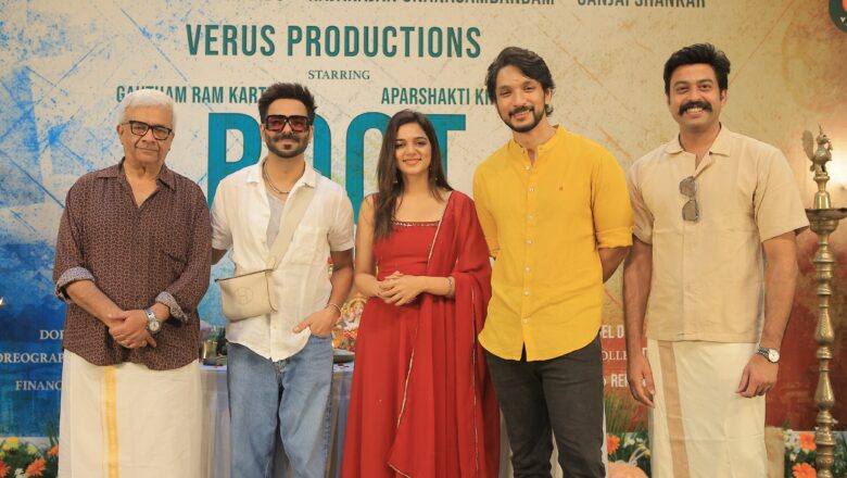 கௌதம் ராம் கார்த்திக் மற்றும் அபார்ஷக்தி குரானா இணையும் ‘ROOT – Running Out of Time’