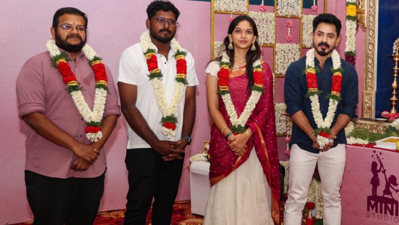 கே ஜே ஆர் கதையின் நாயகனாக நடிக்கும் இரண்டாவது படம் பூஜையுடன் தொடங்கியது!!