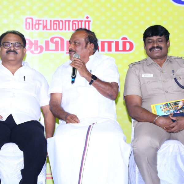 TMJA சங்க விழாவில் சின்ன வயது தீபாவளி அனுபவங்களை பகிர்ந்த அமைச்சர் சி.வி.கணேசன்!