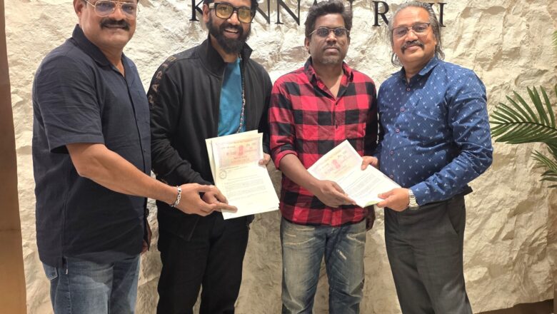 கே ஆர் ஜி மூவிஸ் கண்ணன் ரவி தயாரிப்பில் எட்செட்ரா என்டர்டெயின்மென்ட் வி. மதியழகன் இணை தயாரிப்பில் போஸ் வெங்கட் இயக்கும் பிரம்மாண்ட திரைப்படம்