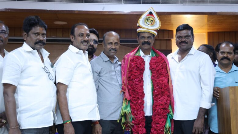தயாரிப்பாளர், இயக்குனர் பி.டி செல்வகுமாருக்கு பாராட்டு விழா!