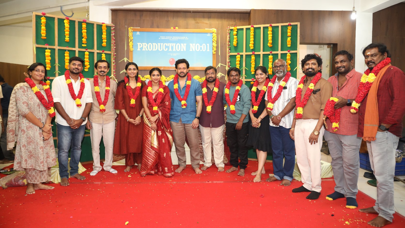 நடிகரும் இயக்குநருமான ராஜேஷ் மாதவன், நடிகர் பரத் இருவரும் இணையும் புதிய திரைப்படம்!