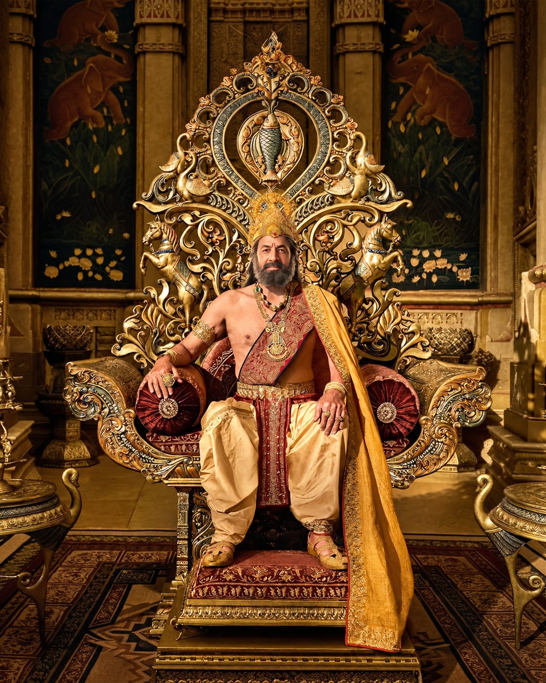 ‘ராமாயணா’ திரைப்படத்தில் இருந்து மன்னர் தசரதராக அருண் கோவில் இடம்பெறும் புதிய போஸ்டர் வெளியானது!